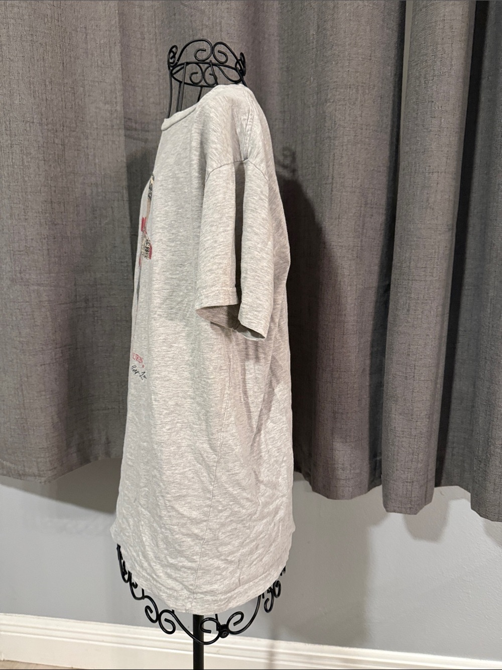 Ralph Lauren Vintage Light Gray Polo Bear Tee - Picture 3 of 8